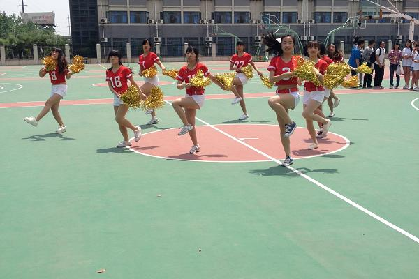 炫舞青春 热力飞扬——记开云手机登录入口第二届啦啦操比赛