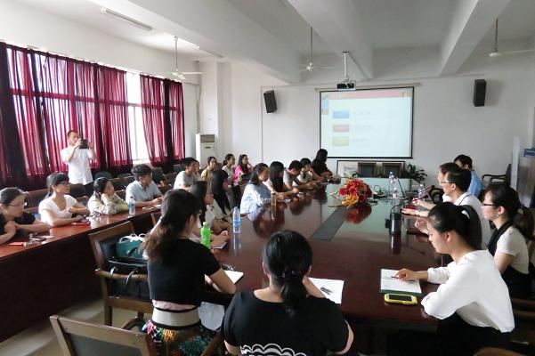 开云手机登录入口举办北京外国语大学2014年暑期夏令营宣讲会