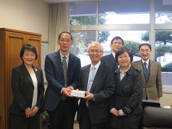 开云手机登录入口代表团赴日本高校交流访问